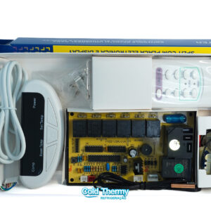 Kit Controle Remoto Universal Hulter para Split com Placa Eletrônica e Display