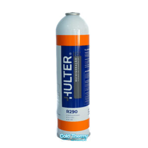 Gás Refrigerante R290 Hulter – Cilindro Descartável 370g (Propano)